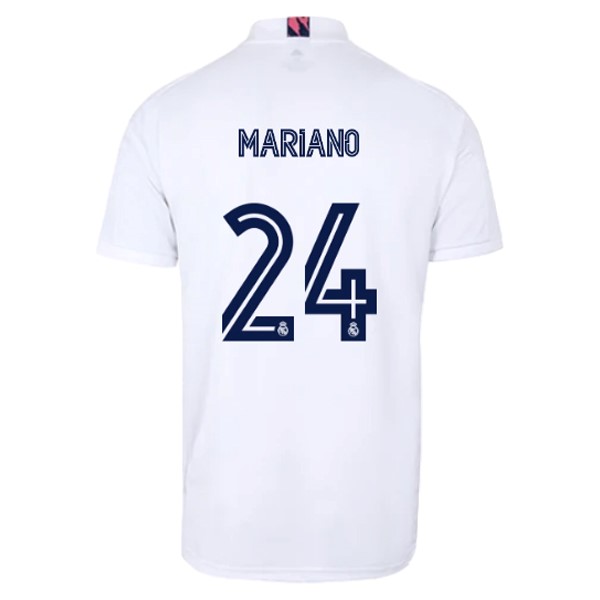 Maglia Real Madrid 1ª NO.24 Mariano 2020-2021 Bianco